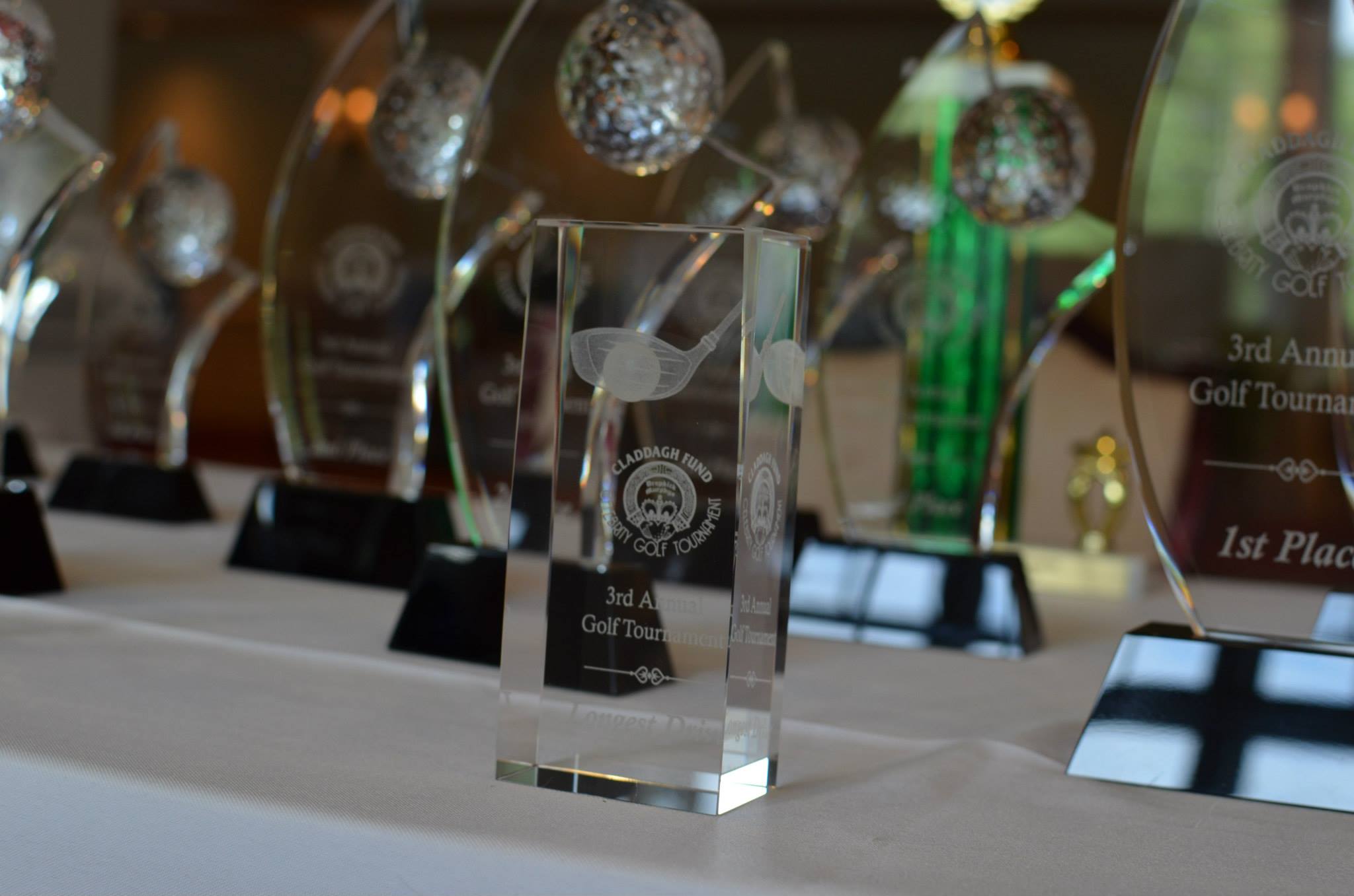 Annual Trophy for the Claddagh Fund Celebrity Golf Tournament